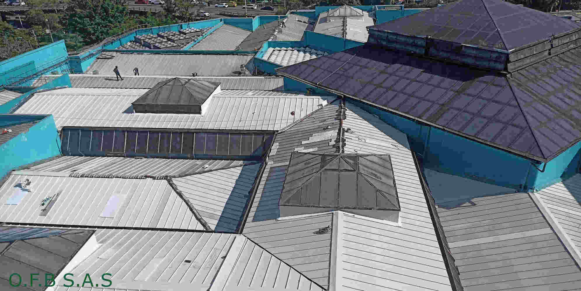 Instalación cubierta - Gran centro comercial Monterrey